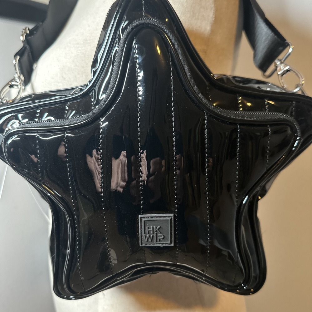 IHKWIP The Shooting Star Crossbody Patent Black NWT - Picture 2 of 9